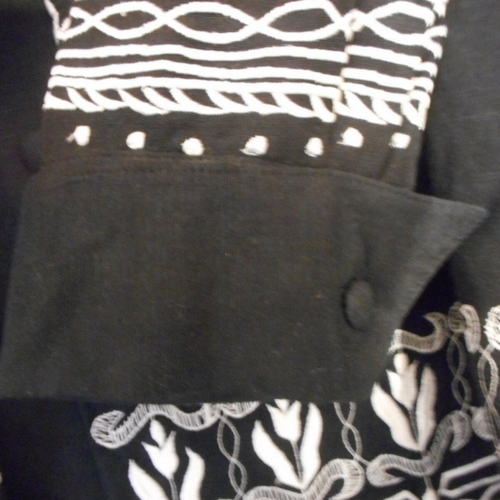 Embroidered  unlined Blazer / Jacket / Shirt - Picture 4 of 7